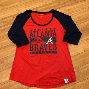 Women’s Atlanta Braves Baseball Tee